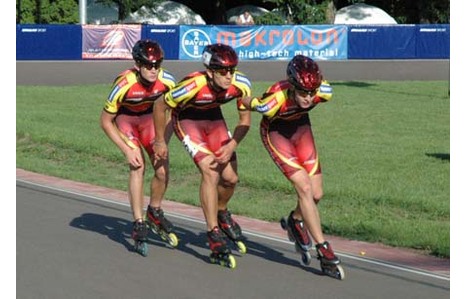 drei Skater in der Arena | Foto: Pressestelle TF