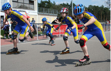 Junge Sportler des SV Fläming-Skate zur Saisoneröffnung 2008 | Foto: SWFG mbH
