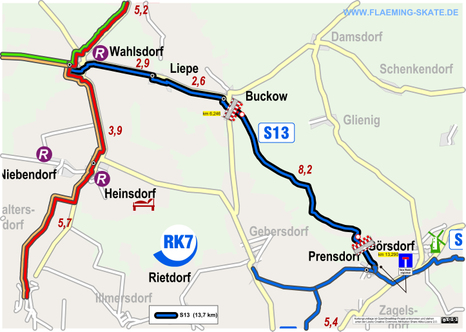 Baustrecke S13  | Foto: Landkreis Teltow-Fläming